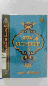 Image of IHYA ULUMUDDIN IMAM AL-GHAZALI Jilid  3