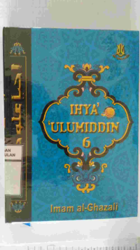 Image of IHYA ULUMUDDIN IMAM AL-GHAZALI Jilid  6