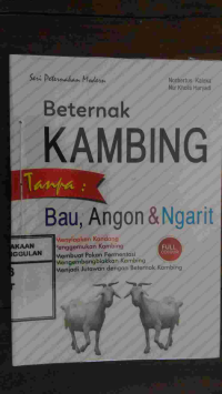 Image of Beternak kambing tanpa bau, angon dan ngarit