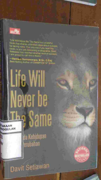 Image of LIFE WILL NEVER BE THE SAME