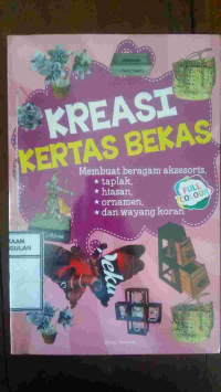 Image of Kreasi Kertas Bekas