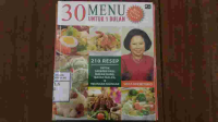 Image of 30 Menu Untuk 1 Bulan: 210 Resep Untuk Sarapan Pagi. Makan Siang, Makan Malam dan Hidangan Selingan