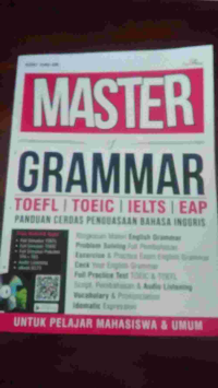 Image of Master of Grammer TOEFL TOEIC IELTS EAP