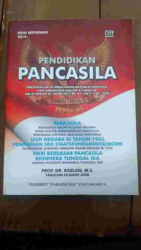 Image of Pendidikan Pancasila Edisi Reformasi 2014