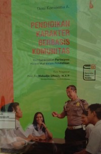 Image of Pendidikan Karakter Berbasis Komunitas