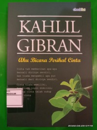 Image of Aku bicara perihal cinta