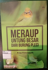 Image of Meraup untung besar dari burung pleci